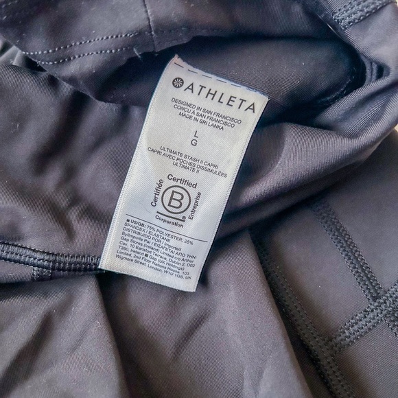 Athleta Ultimate Stash Capri Leggings (Size: L) - Picture 9 of 15
